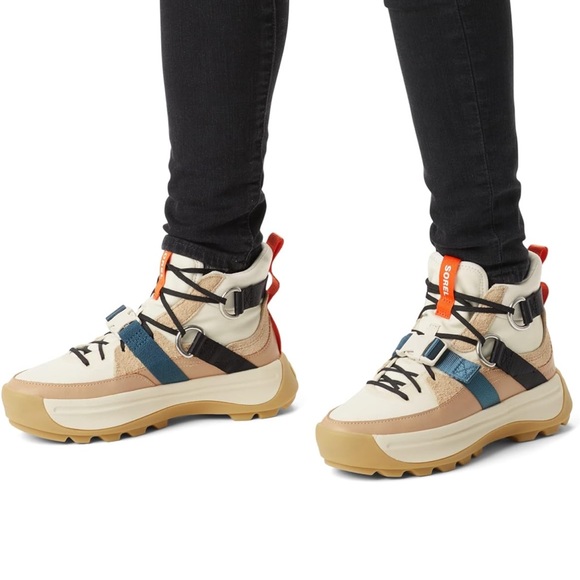 Sorel Women's ONA 503 EQ Mid Shoe - Ceramic, Chalk - Size 7.5 - Picture 10 of 12